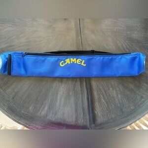 Vintage Joe Camel Cigarette Beer Soda Sleeve 6 Pack Insulated Tube Can Cooler